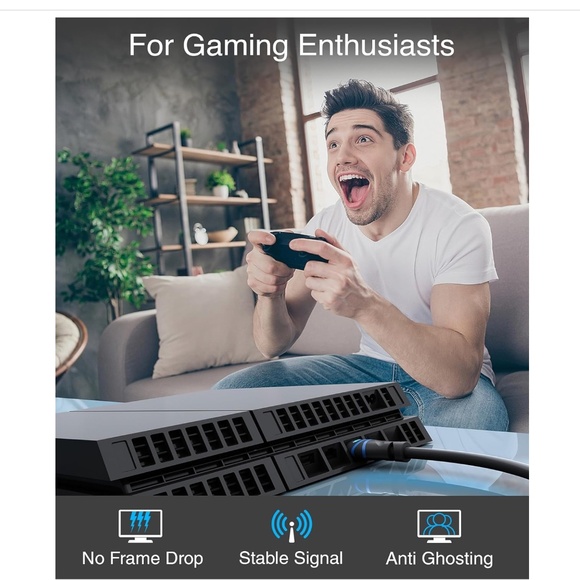 BlueRigger 4K HDMI Cable 30FT - Picture 15 of 16